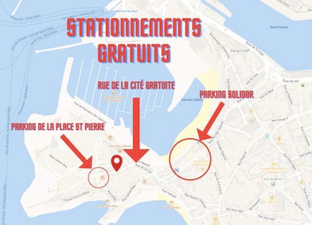 Appartement Moonrise - Plage 50M - Rue Gratuite Saint-Malo Exterior foto